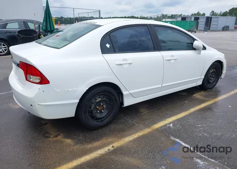 2010 Honda Civic Lx z USA, uszkodzony, nr VIN 2HGFA1F5XAH573986